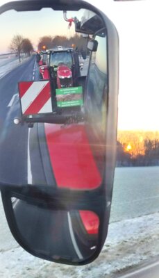 Die Protestaktionen Januar / Februar (Bild vergrößern)