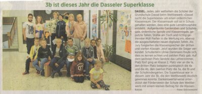 3b ist dieses Jahr die Dasseler Superklasse. (Bild vergr&ouml;&szlig;ern)