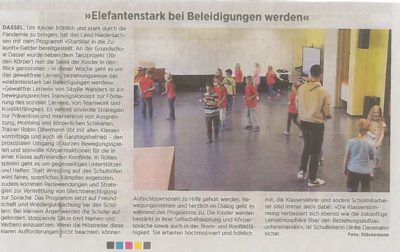 Elefantenstark bei Beleidigungen werden. (Bild vergr&ouml;&szlig;ern)