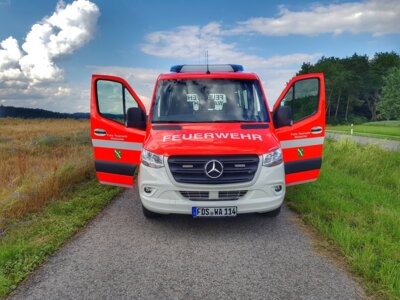 Neuer MTW eingetroffen (Bild vergrößern)
