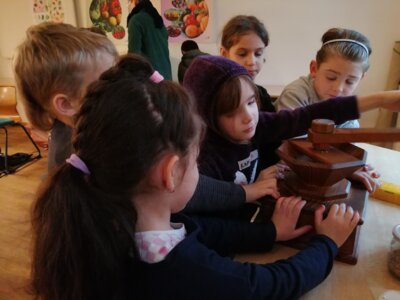 Gesundes Frühstück für die Klasse 1a (Bild vergrößern)