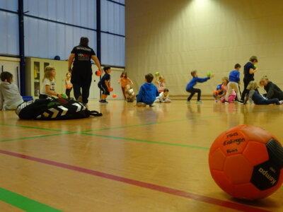 Handballwoche in der KiSS (Bild vergrößern)