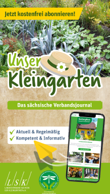 Verbandsjournal „Unser Kleingarten“ (Bild vergrößern)