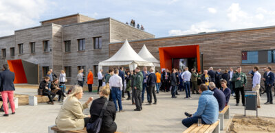 Eröffnung des Sielmanns Natur-Erlebniszentrum Döberitzer Heide am 15.03.2024 (Foto: Heinz Sielmann Stiftung/Tanja Marotzke) (Bild vergrößern)