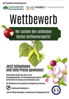 Gartenwettbewerb in Seifhennersdorf
