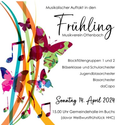 Musikalischer Start in den Frühling (Bild vergrößern)