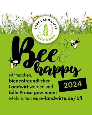 Foto zur Meldung: Bienenfreundlicher Landwirt 2024 werden und tolle Preise gewinnen!
