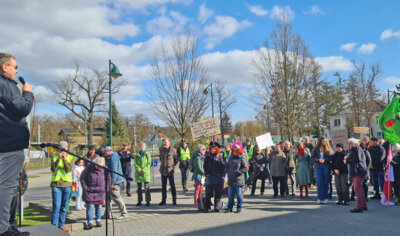 Foto zur Meldung: Zweite Demonstration für ein buntes Rangsdorf