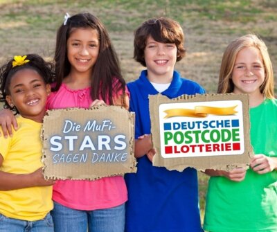 Foto zur Meldung: Deutsche Postcode Lotterie fördert Projekt MuFi-Stars