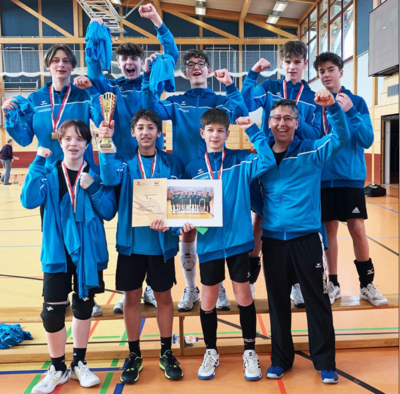 Johanniter-Volleyballer sind erstmals Landessieger geworden!