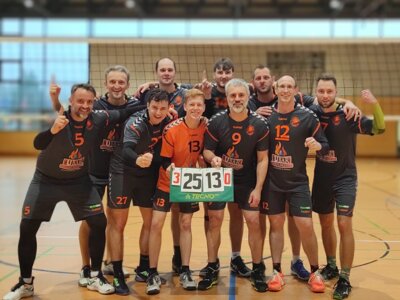 Foto zur Meldung: Volleyball Bezirksklasse: TSV Olbernhau gegen SV Linda I.