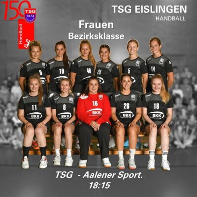 TSG Eislingen - Aalener Sportallianz 18:15 (5:9) (Bild vergrößern)