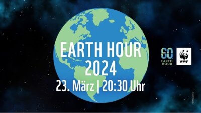Ankündigung Earth Hour am 23.03.2024 (Bild vergrößern)