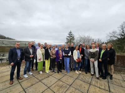 Jugendamtsleiterinnen und –leiter trafen sich zur zweitägigen Tagung im in Bad Sooden-Allendorf (Bild vergrößern)