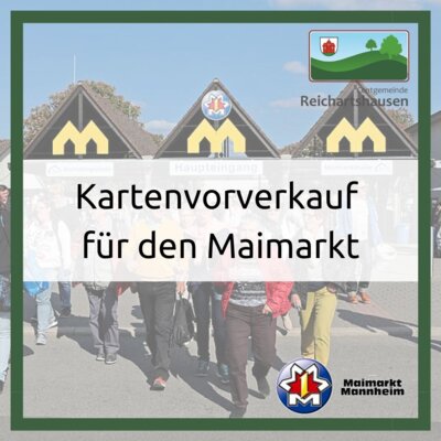 Kartenvorverkauf Mannheimer Maimarkt (Bild vergrößern)