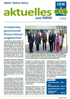 Aktuelles aus NRW Ausgabe 1/2022 (Bild vergrößern)