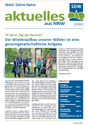 Aktuelles aus NRW Ausgabe 2/2022 (Bild vergrößern)