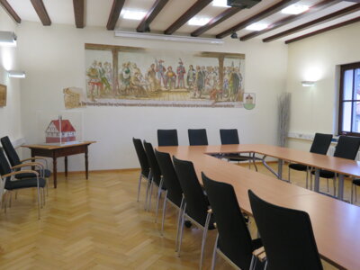 Sitzung des Gemeindewahlausschusses (Bild vergrößern)