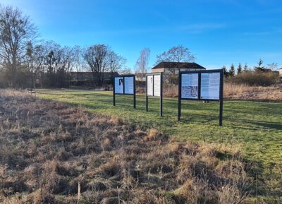 Meldung: 13.04.2024 - Gedenkfeier am Mahnmal in Grüneberg