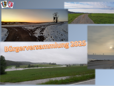 Bürgerversammlung 2025