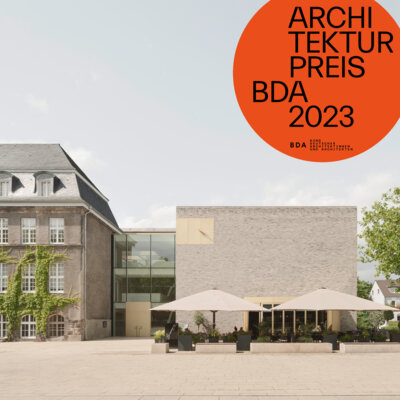 Vorschaubild zur Meldung: Preisverleihung & Ausstellung Architekturpreis 2023 Dortmund Hamm Unna Ausstellungseröffnung am 8. April 2024