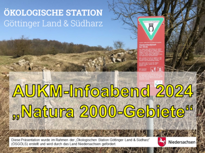 Link zu: Ökologische Station: AUKM-Infoabend für Natura 2000 - Präsentation jetzt online