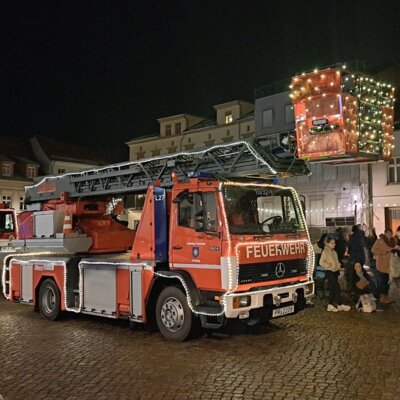 Weihnachtszauber der Feuerwehren der Stadt Perleberg am 08.12.2023