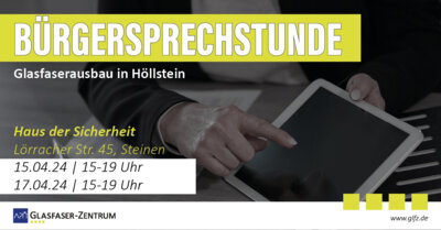 Meldung: Bürgersprechstunde in Höllstein am 15.04.2024 und 17.04.2024