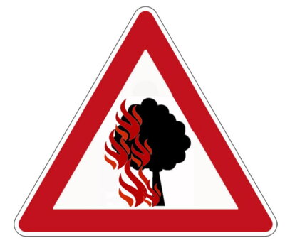 Meldung: Aktuelle Waldbrandgefahrenstufe
