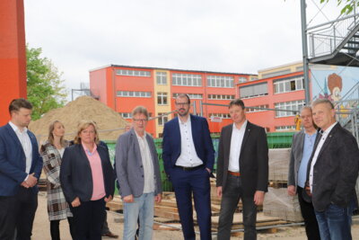Bildungsminister besuchte Schulcampus in Lehnin (Bild vergrößern)
