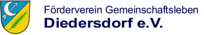 Logo Förderverein Gemeinschaftsleben Diedersdorf e.V. (Bild vergrößern)