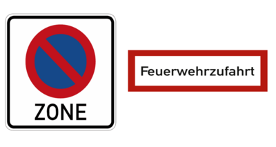 Link zu: Parkverbotszone Gewerbegebiet in Brattendorf