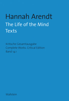 Hannah Arendt - The Life of the Mind, 2 Teile