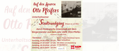Link zu: Stadtrundgang "Auf den Spuren Otto Pfeifers"