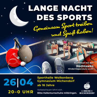 Michendorf veranstaltet 1. Lange Nacht des Sports (Bild vergrößern)