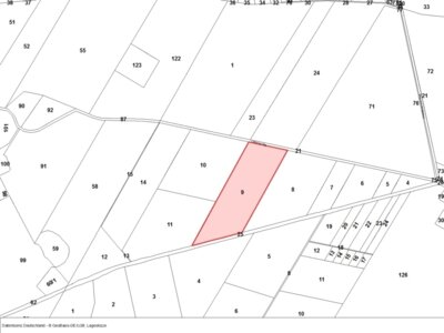 Ausschreibung der BVVG Bodenverwertungs- und -verwaltungs GmbH: Ackerfläche westlich von Niederjesar (Bild vergrößern)