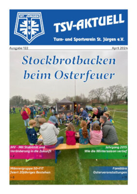 Titelseite TSV Aktuell - April 2024 (Bild vergrößern)