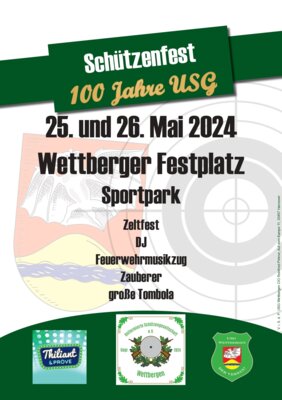 Meldung: Schützenfest in Wettbergen am 25. und 26. Mai 2024