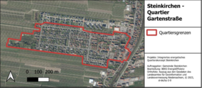 Amtliche Bekanntmachung der Gemeinde Steinkirchen über den Beginn Vorbereitender Untersuchungen für den Bereich „Gartenstraße“ (Bild vergrößern)