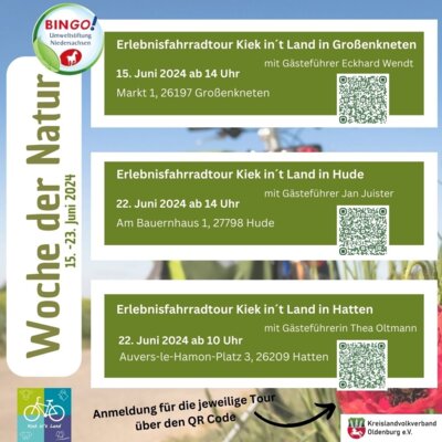 Foto zur Meldung: Kiek in`t Land Touren zur Woche der Natur in Niedersachsen