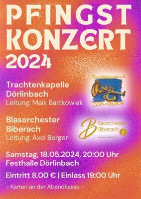 Plakat Pflingskonzert 2024 (Bild vergrößern)