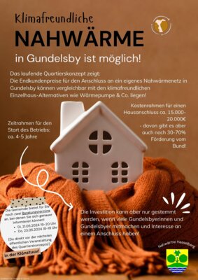 Klimafreundliche Nahwärme in Gundelsby ist möglich! (Bild vergrößern)