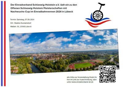 Foto zur Meldung: Ausschreibung Schleswig-Holstein Meisterschaft 2024 in Lübeck
