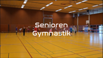 Meldung: Senioren Gymnastik im SVV Rethem