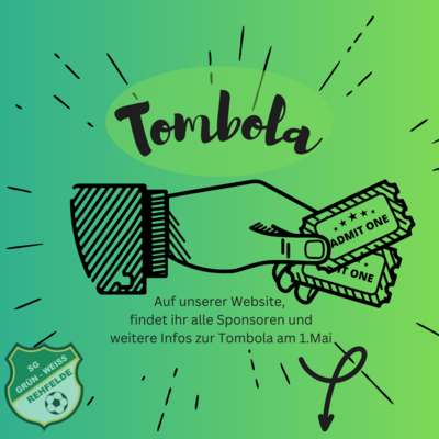 Meldung: Informationen zur Tombola am 1. Mai