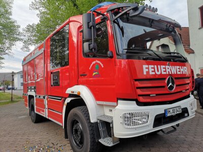 Foto zur Meldung: Neues Löschfahrzeug für die Freiwillige Feuerwehr Brück