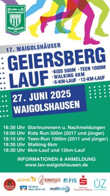 Geiersberglauf 2025