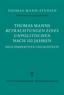 Eric Schilling - Thomas Manns 