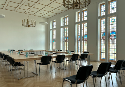Der Ratssaal der Stadt Wilkau-Haßlau, in dem die Sitzungen des Stadtrates stattfinden. (c) Stadtverwaltung (Bild vergrößern)