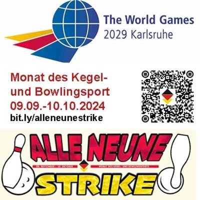 Meldung: World Games 2029 in Karlsruhe – Große Chance für Bowling und Kegeln